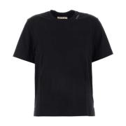 Marni Stiligt Multifärgat Bomull T-shirt Set Black, Dam