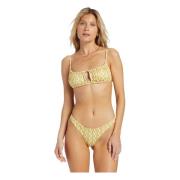 Billabong Return To Paradise Rev Alina Bikini Yellow, Dam