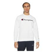 Champion Crewneck sweatshirt Hoodie White, Herr