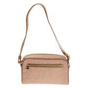 Borbonese Liten Crossbody Väska Beige, Dam