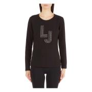 Liu Jo Långärmad T-shirt Black, Dam