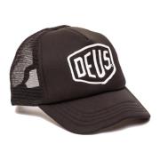 Deus Ex Machina Baylands Trucker Svart Vit Keps Black, Dam