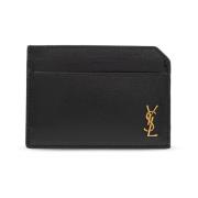 Saint Laurent Tiny Cassandre Korthållare Black, Herr