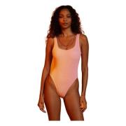 Billabong Ocaso Tanker On Swimsuit Pink, Dam