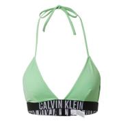 Calvin Klein Triangle-Rp Strand Bikini Green, Dam