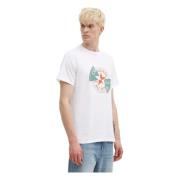 Converse Chuck Patch Distort Tee T-shirt White, Herr