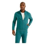 Guess Full Zip Arlo sweats huvtröja Green, Herr