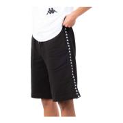 Kappa Shorts för Män - Stiligt Design Black, Herr