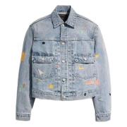 Levi's Type II Jacket Blue, Dam