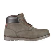 Levi's Stilig Lace-Up Ankelboot med Logo Brown, Herr