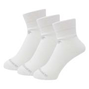 New Balance Performance Cotton Flat Knit Socks White, Unisex