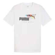 Puma Essential + Love Wins T-shirt White, Herr