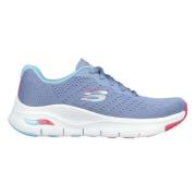 Skechers Arch Fit Running Shoes Blue, Dam