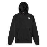 The North Face Raglan Red Box Hoodie Black, Herr