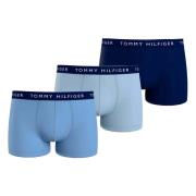 Tommy Hilfiger Paket med Boxers 3P Trunk Blue, Herr