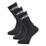 Vans Crew (x3) Socks Black, Unisex