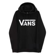 Vans Klassisk po Hoodie Black, Herr