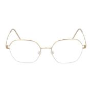 Lindbergh Titanium Square Rim Richelle Glasögon Yellow, Unisex