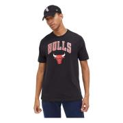 New Era Chicago Bulls T-shirt Black, Herr