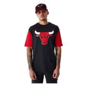 New Era NBA Chicago Bulls T-shirt Black, Herr