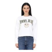 Tommy Jeans T-shirt White, Dam