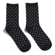 Pieces Sebby Glitter Socks Black, Dam