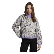 Pieces Joella Sweater Purple, Dam