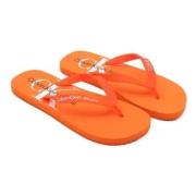 Calvin Klein Jeans Flip Flops Orange, Herr