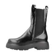 Mjus Snygga Chelsea Boots för män Black, Dam