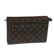 Louis Vuitton Vintage Pre-owned Canvas louis-vuitton-vskor Brown, Dam