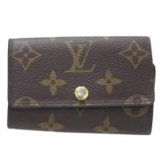 Louis Vuitton Vintage Pre-owned Canvas nyckelhllare Brown, Dam