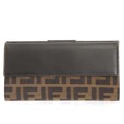 Fendi Vintage Pre-owned Laeder plnbcker Brown, Dam