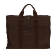 Hermès Vintage Pre-owned Canvas totevskor Brown, Dam