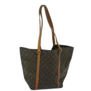 Louis Vuitton Vintage Pre-owned Canvas totevskor Brown, Dam