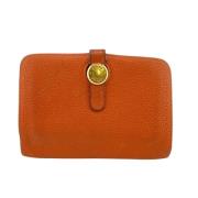 Hermès Vintage Pre-owned Laeder plnbcker Orange, Dam