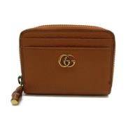 Gucci Vintage Pre-owned Laeder klockor Brown, Dam