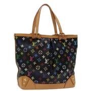 Louis Vuitton Vintage Pre-owned Canvas totevskor Black, Dam