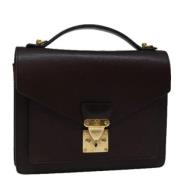 Louis Vuitton Vintage Pre-owned Laeder handvskor Brown, Dam