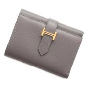 Hermès Vintage Pre-owned Laeder plnbcker Gray, Dam