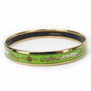 Hermès Vintage Pre-owned Metall armband Green, Dam