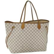 Louis Vuitton Vintage Pre-owned Canvas totevskor White, Dam