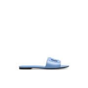 Dolce & Gabbana Läderslides Blue, Dam