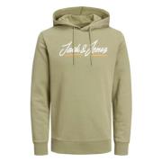 Jack & Jones Tons Hoodie Green, Herr