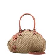 Gucci Vintage Pre-owned Canvas gucci-vskor Pink, Dam