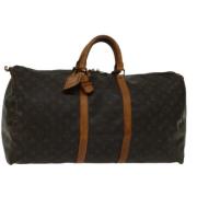 Louis Vuitton Vintage Pre-owned Canvas resvskor Brown, Dam