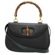 Gucci Vintage Pre-owned Tyg gucci-vskor Black, Dam