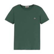 Jott Avslappnad Bomull T-shirt Green, Herr