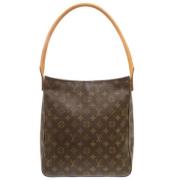 Louis Vuitton Vintage Pre-owned Canvas louis-vuitton-vskor Brown, Dam