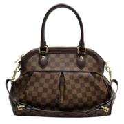 Louis Vuitton Vintage Pre-owned Canvas louis-vuitton-vskor Brown, Dam