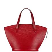 Louis Vuitton Vintage Pre-owned Laeder handvskor Red, Dam